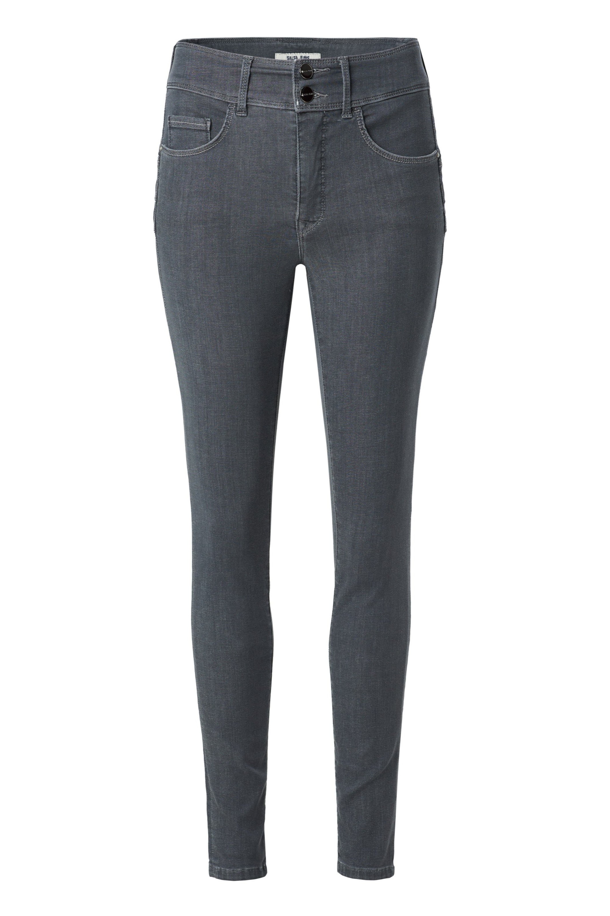 Salsa Jeans Skinny Jeans in Grau: Vorderseite