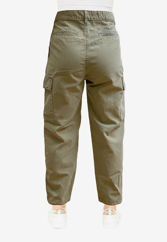 Le Temps Des Cerises Regular Cargo Pants 'COSYARMY' in Brown