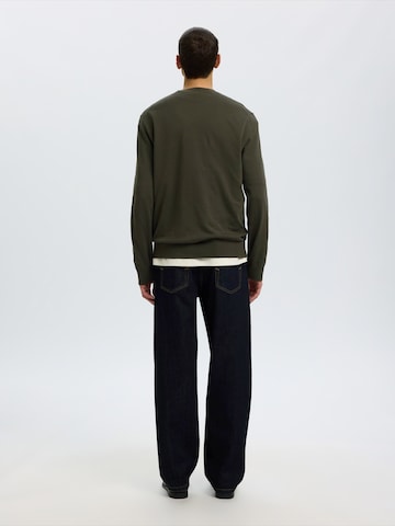 SELECTED Sweater 'SLHTORINO' in Green