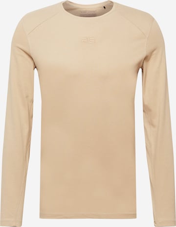4F Performance Shirt in Beige: front