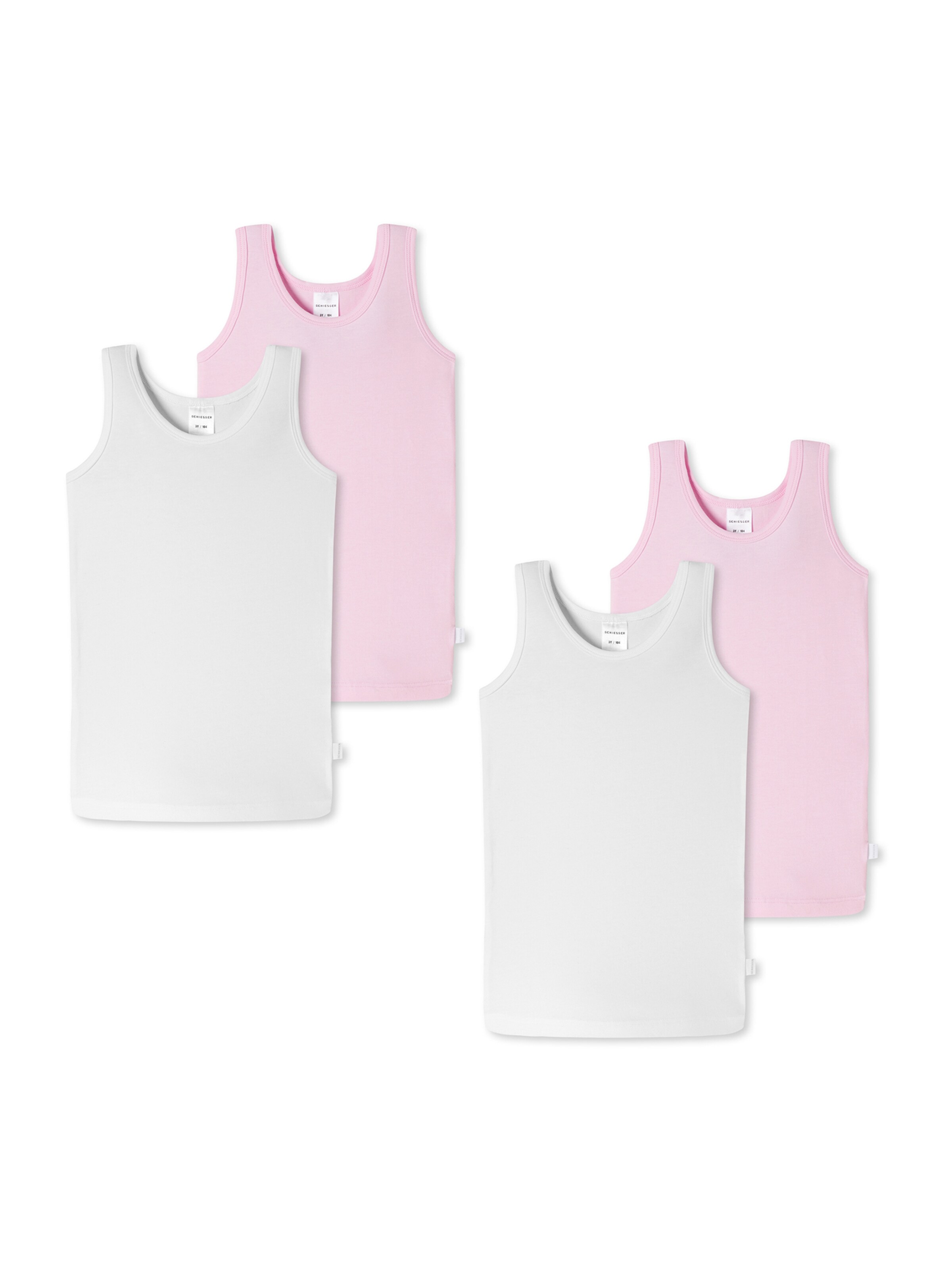 SCHIESSER Undershirt in Pink: front