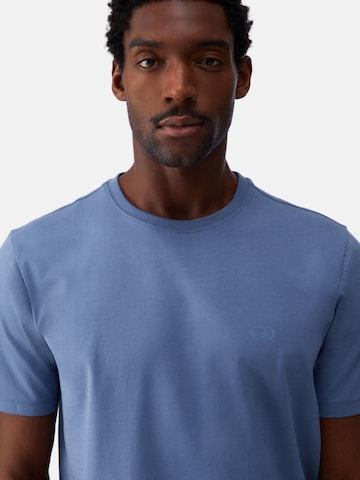 T-Shirt 'BASICCONTRA' Liu Jo en bleu