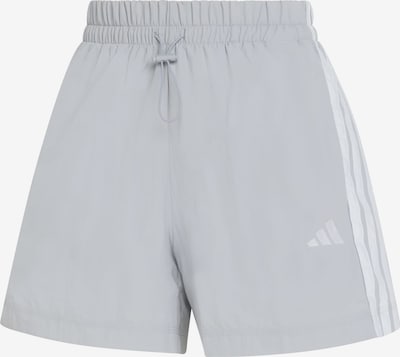 ADIDAS SPORTSWEAR Urheiluhousut värissä vaaleanharmaa / valkoinen, Tuotenäkymä