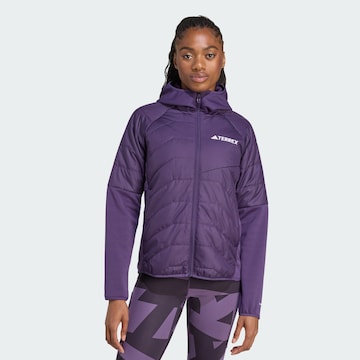ADIDAS TERREX Outdoorjas in Lila: voorkant