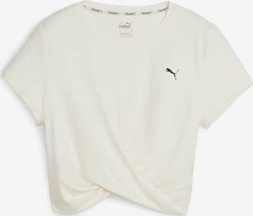 PUMA Performance Shirt 'Yogini Lite' in Beige: front
