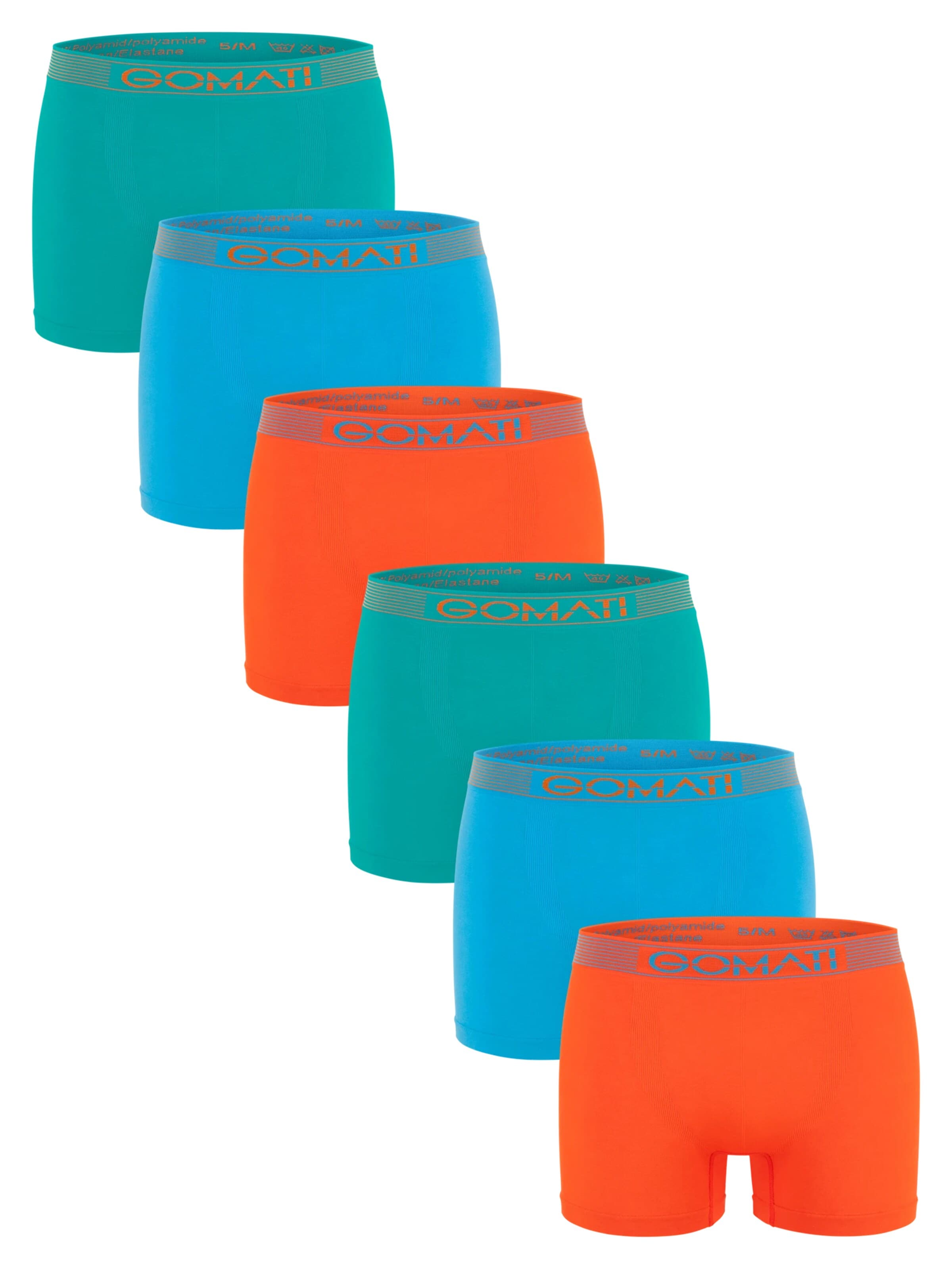 Gomati Boxer shorts 'Seamless Comfort' in Mixed colors: front