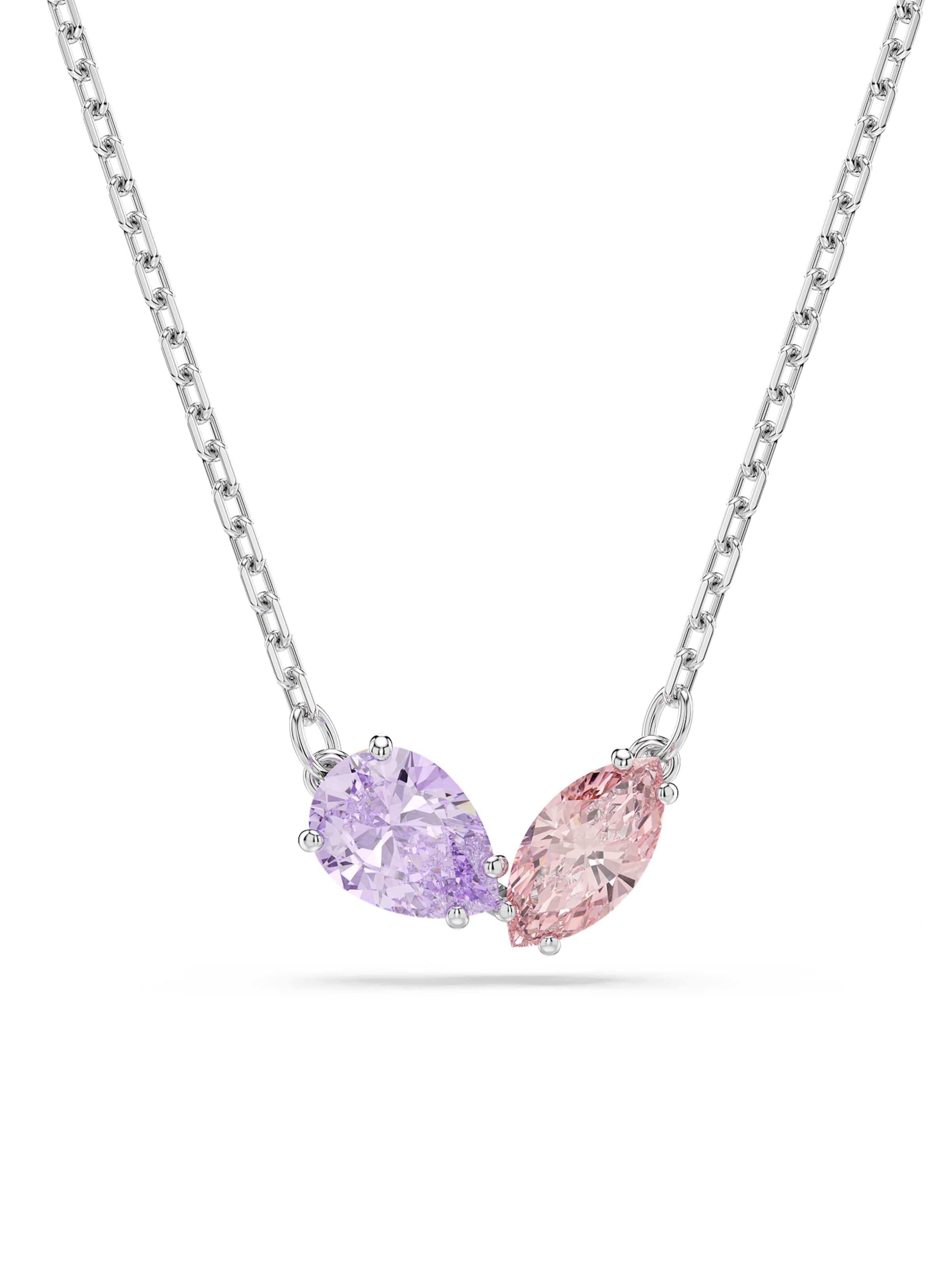 SwarovskiKomplet nakita - srebro boja