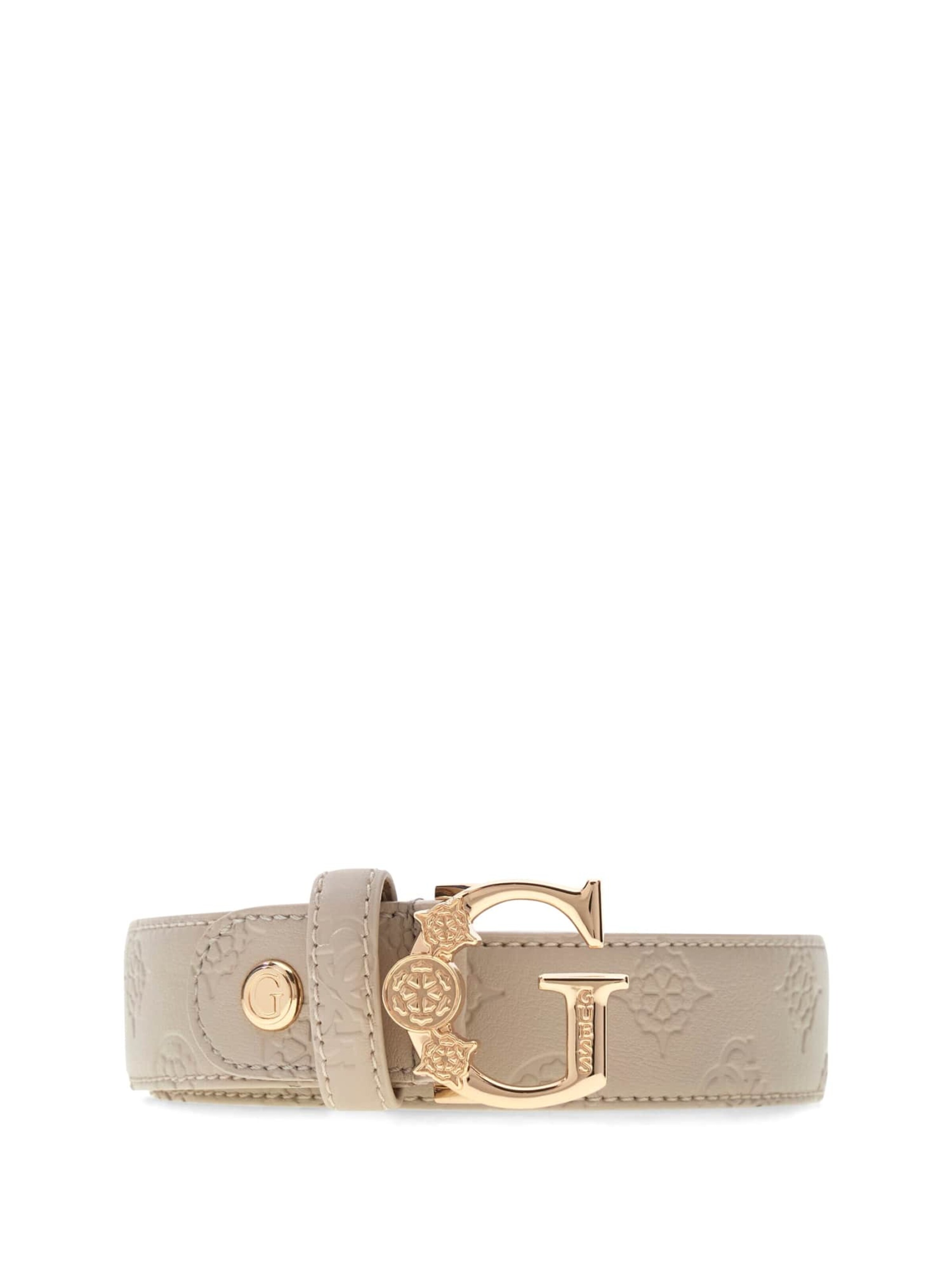 GUESS Gürtel 'Carmella' in Beige: Vorderseite