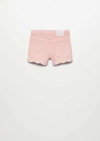 Regular Jean 'Berta' MANGO KIDS en rose