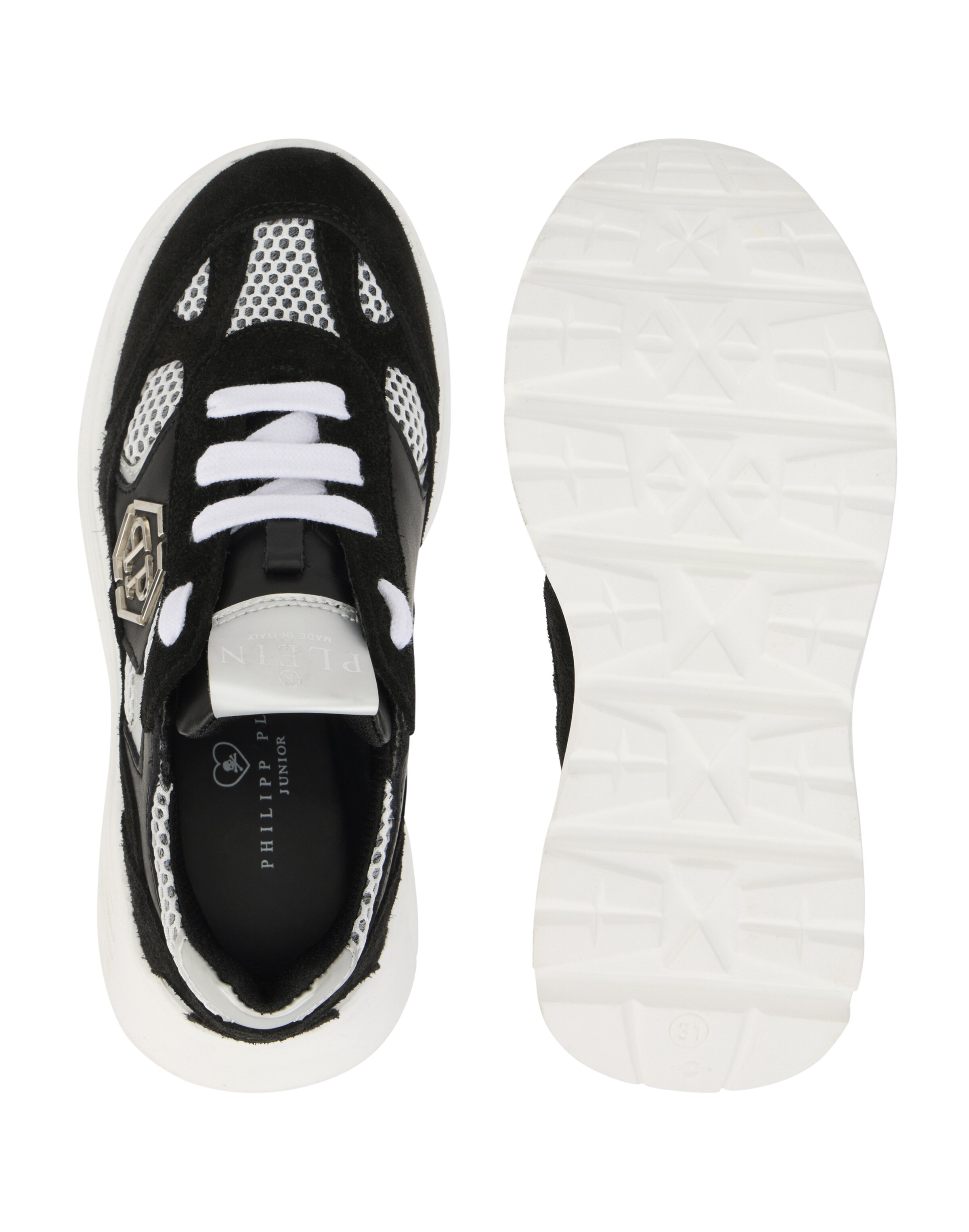 Baskets Philipp Plein en noir