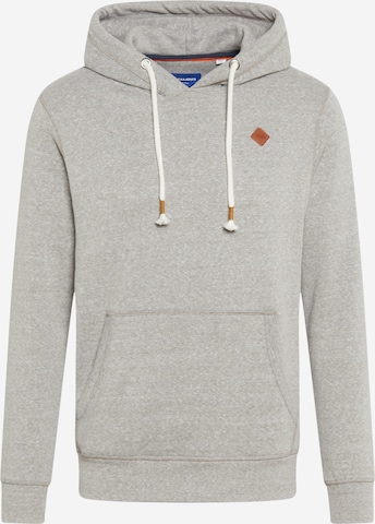 Sweat-shirt 'Tons' JACK & JONES en gris : devant