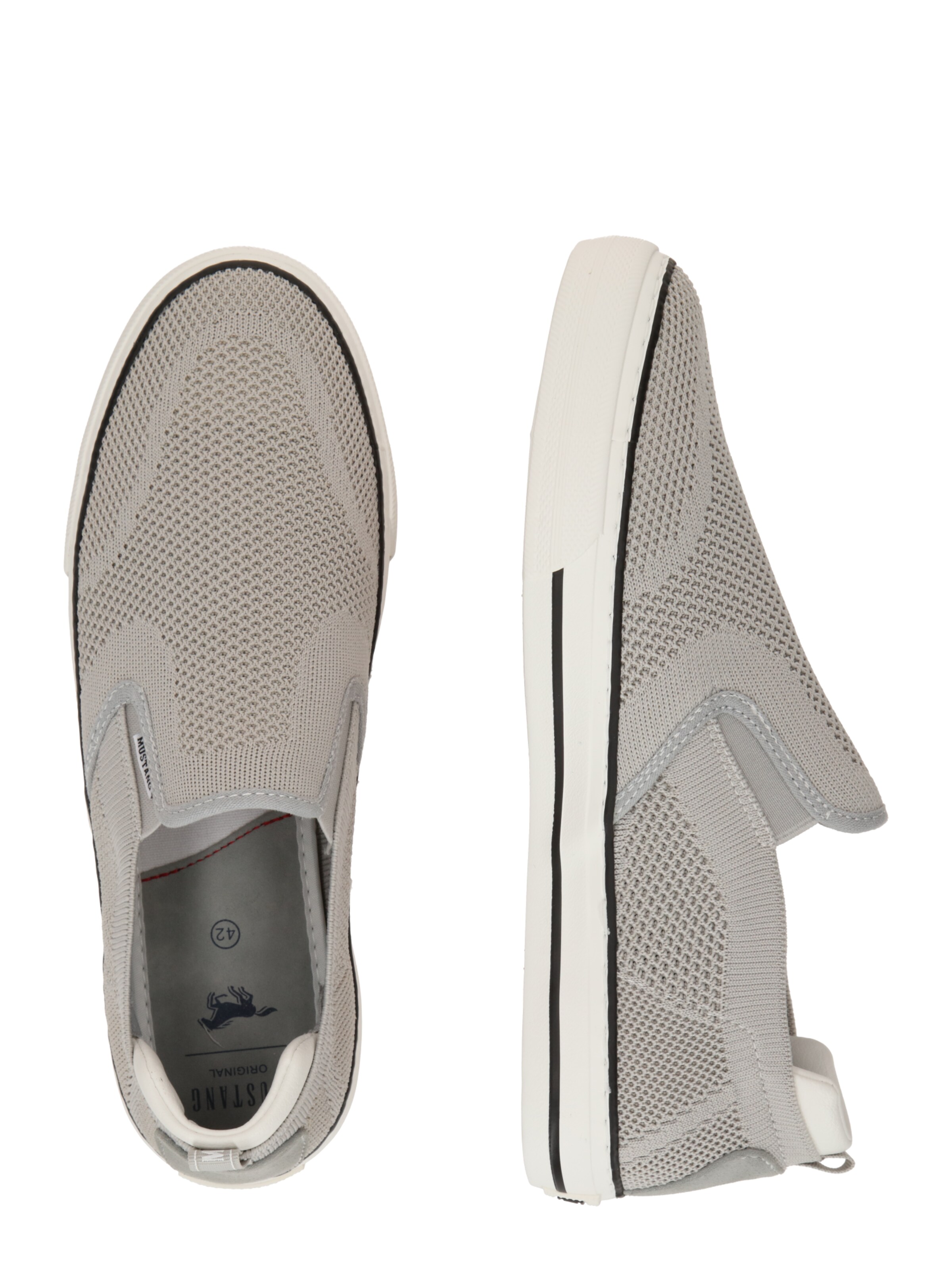 Slip on MUSTANG en gris