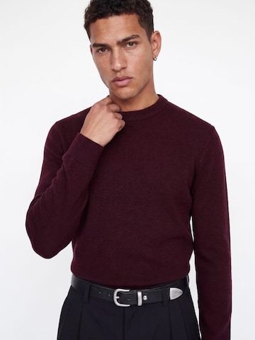 JACK & JONES Tröja 'JJBlamilano' i röd