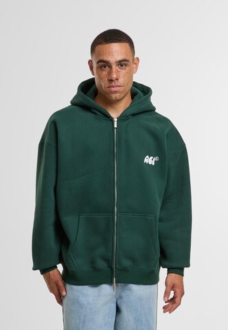 Veste de survêtement 'Caffeine Dept' Another Cotton Lab en vert