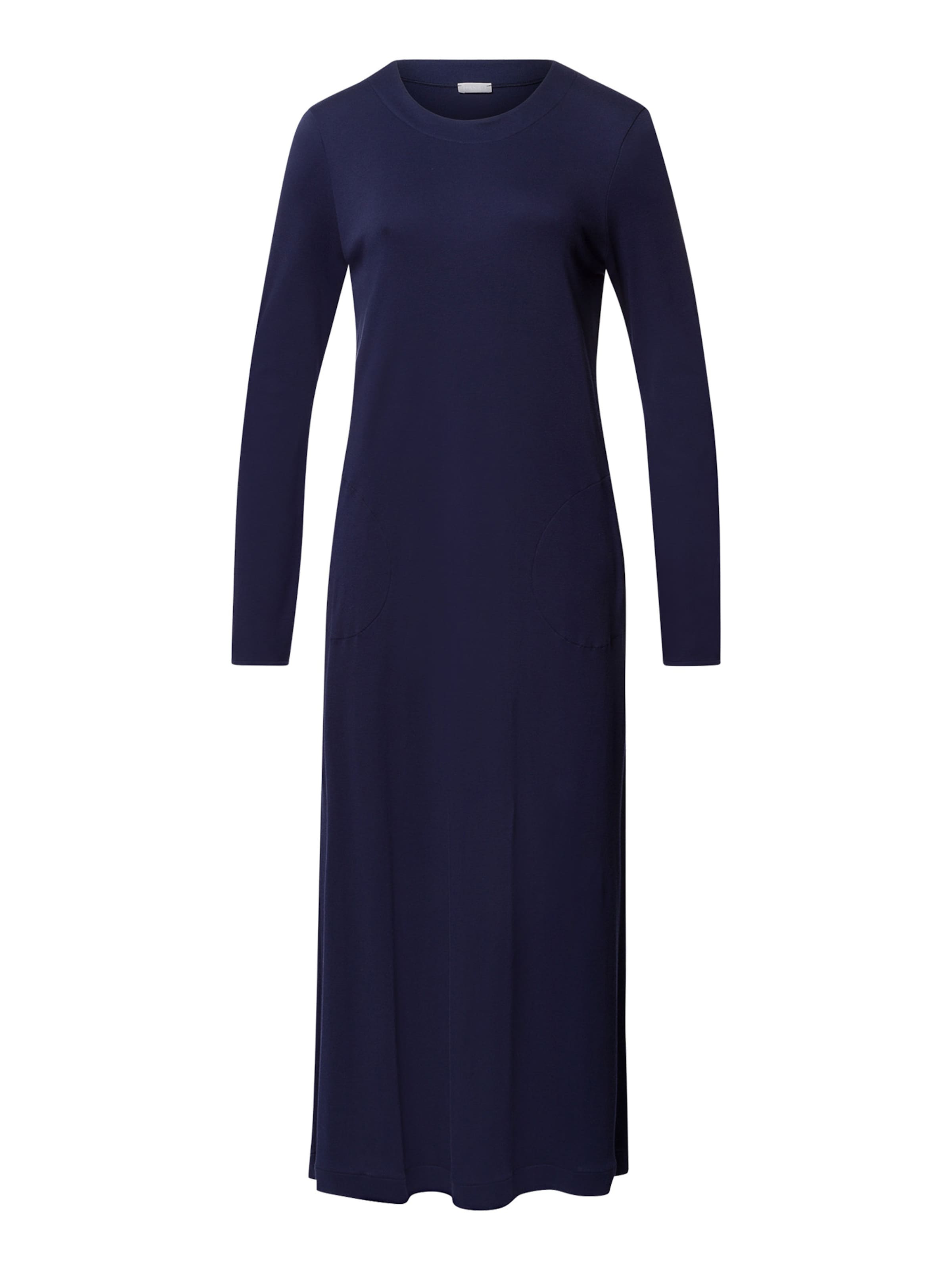 Hanro Nachthemd 'Malena' in Blauw: voorkant