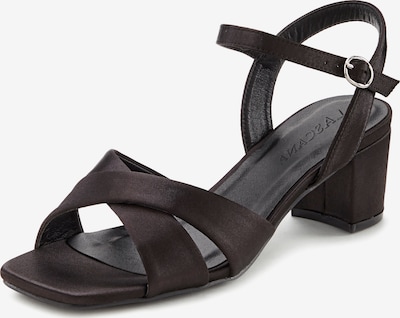 Sandale LASCANA pe negru, Vizualizare produs