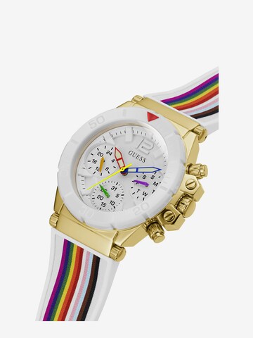 GUESS Analoog horloge 'CO PILOT' in Gemengde kleuren
