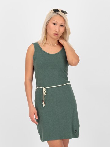 Alife and Kickin Summer dress in Green: front