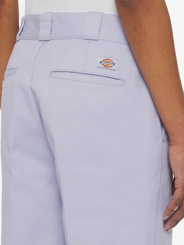 DICKIES Regularen Hlače | modra barva