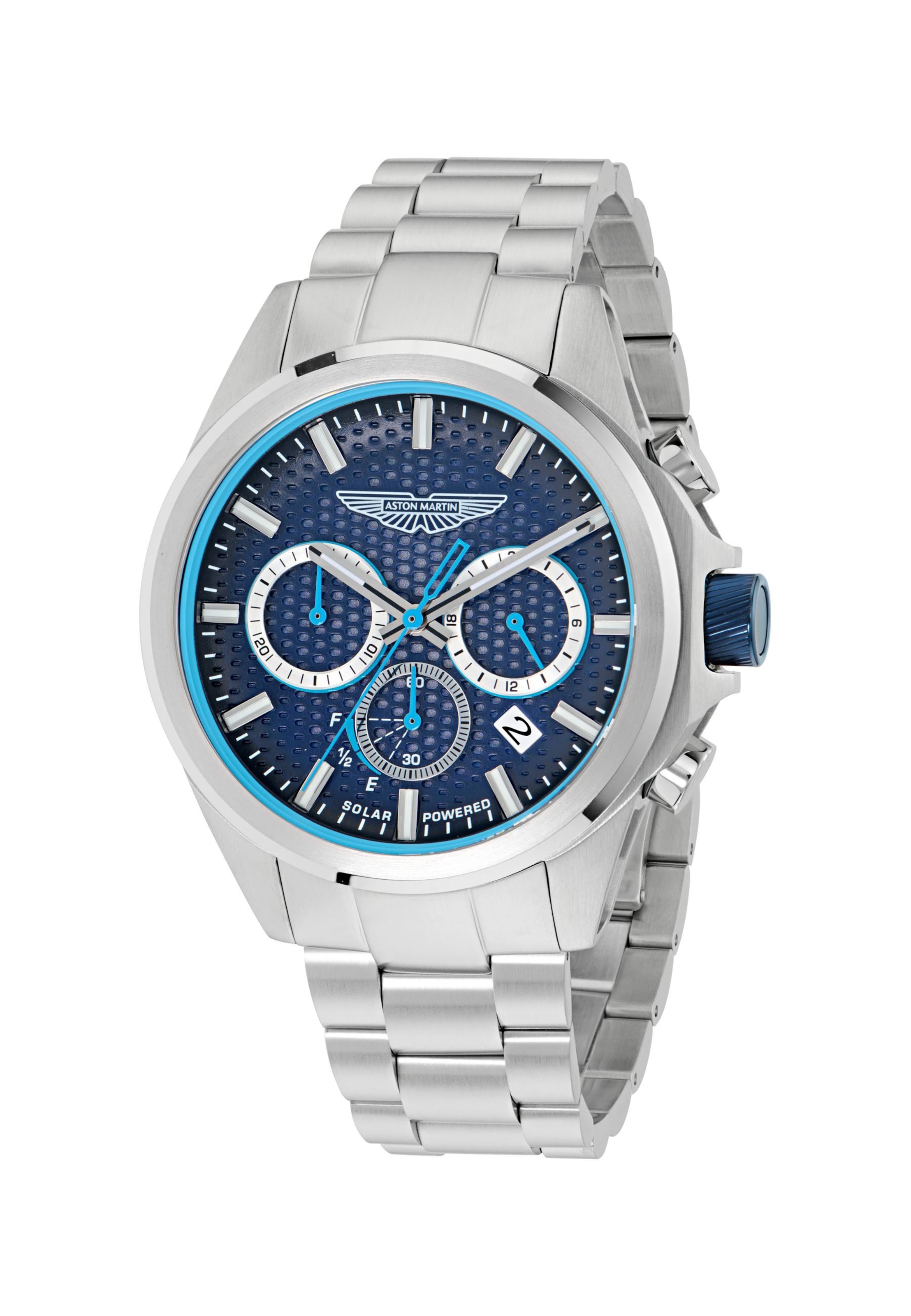 Orologio sportivo 'HLC W' di Aston Martin in argento: frontale