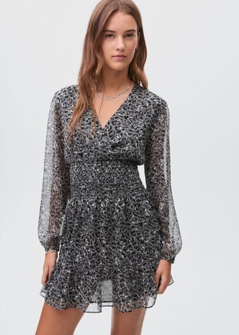 MANGO TEEN Kleid 'Savage' in Grau: Vorderseite