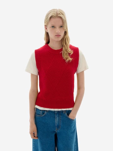 Thinking MU - Pullover 'Kaia' em vermelho: frente