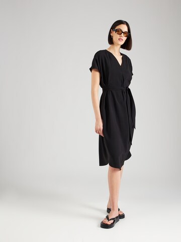 NÜMPH - Vestido de playa 'NUESSY' en negro: frente