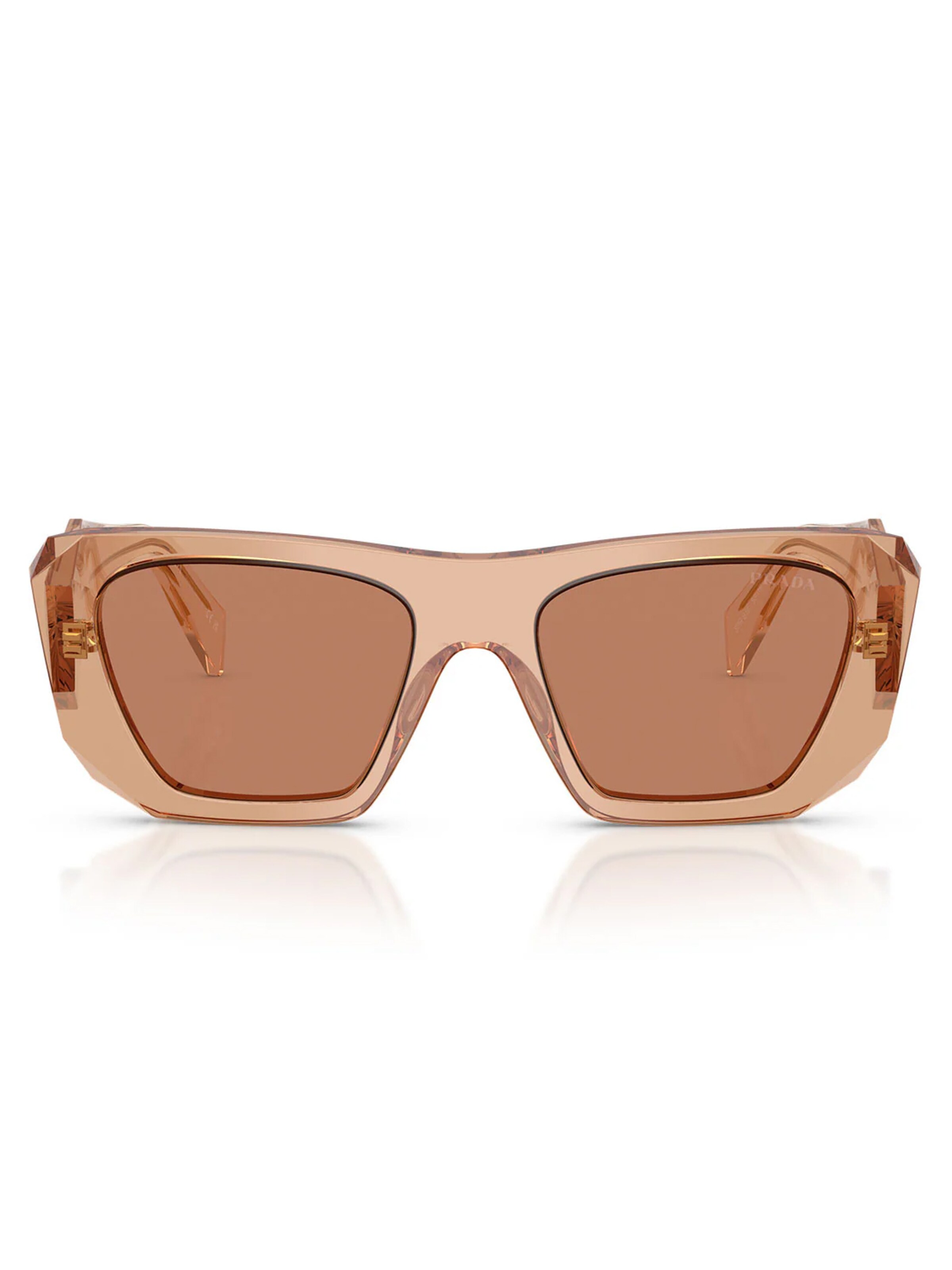 PRADA Zonnebril 'Prada PRB18S 28E90Q' in Bruin