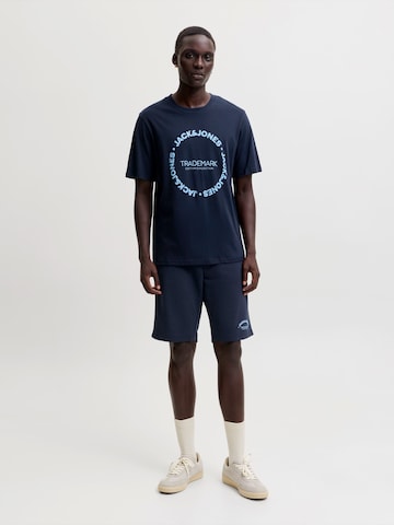JACK & JONES Joggingová souprava 'JJBENSON' – modrá: přední strana