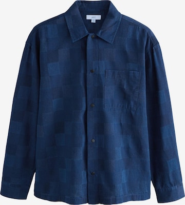 NextRegular Fit Košulja - plava boja: prednji dio