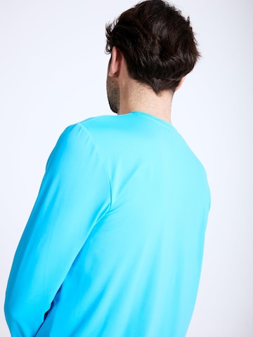 SPORTKIND Funktionsshirt 'Crew Neck Long Sleeve Shirt'‌‌‌‌‌‌‌‌‌‌ in Blau