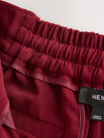 Wide leg Pantaloni cutați de la Next pe roșu