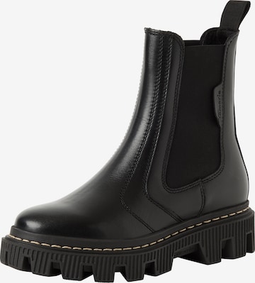 Chelsea Boots Tamaris en noir : devant