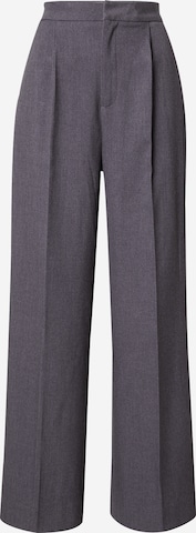 Cph Muse Wide Leg Laskoshousut värissä harmaa: etupuoli