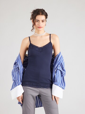 HOLLISTER - Top en azul: frente