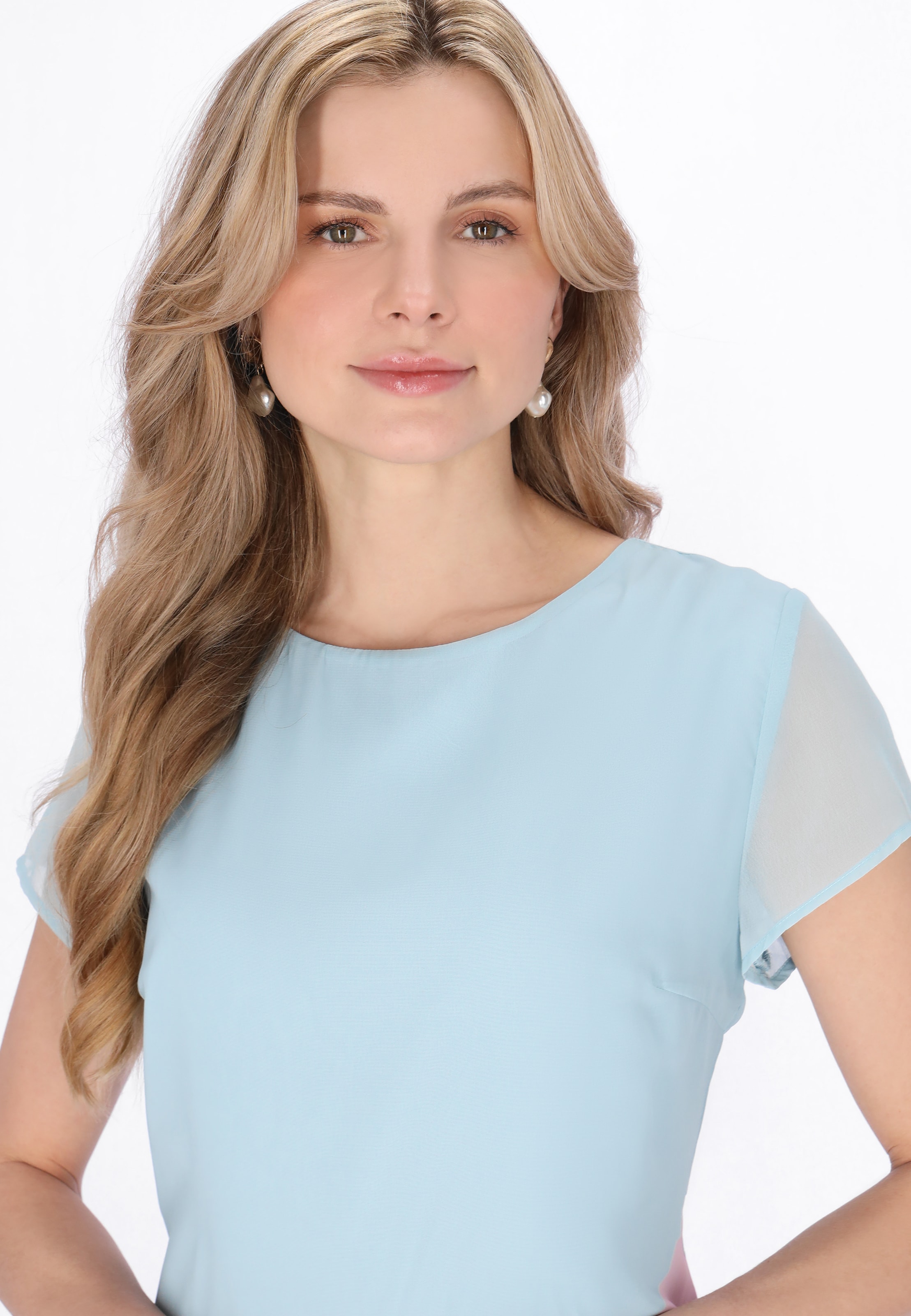 Usha - Vestido en azul