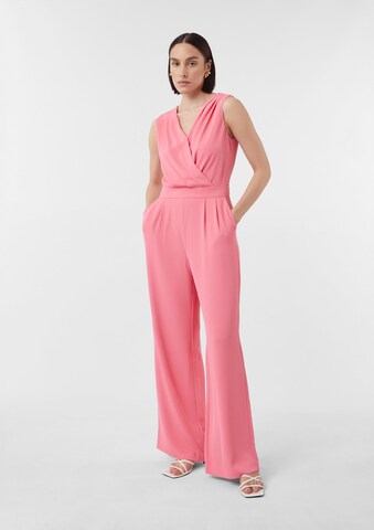 COMMA Jumpsuit in Pink: Vorderseite