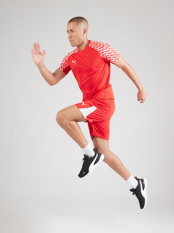 T-Shirt fonctionnel 'TeamLIGA26' PUMA en rouge
