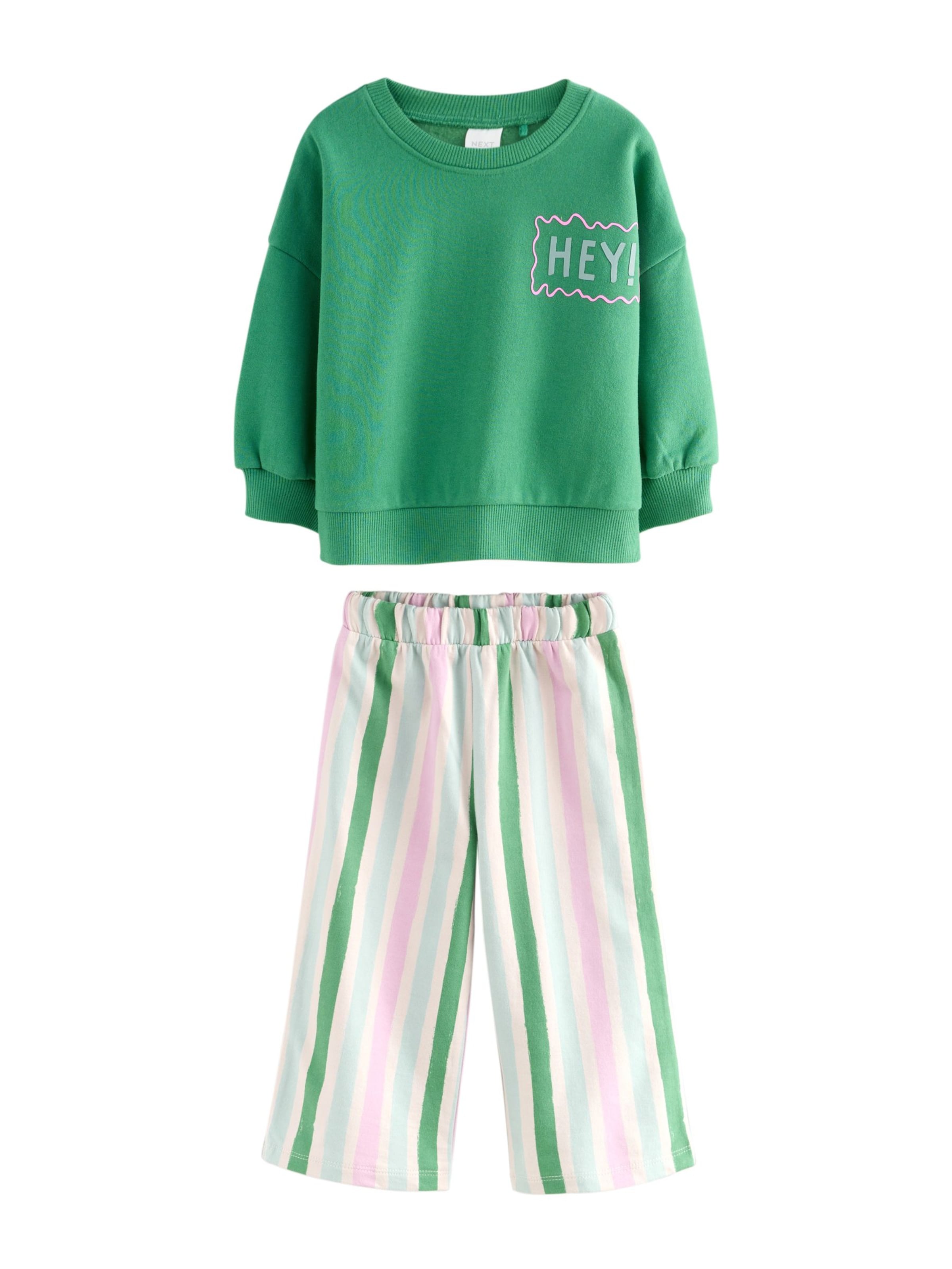 Next Zestaw w kolorze zielony: przód