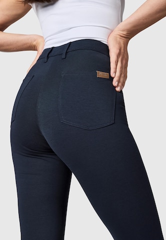 Skinny Pantalon 'Aurele' Peak Time en bleu
