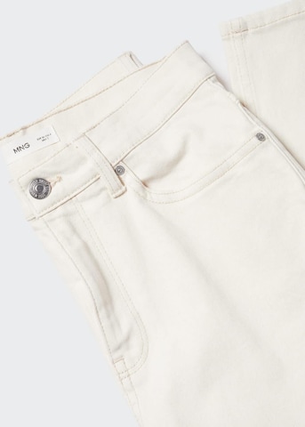 MANGO Loosefit Jeans 'Newmom' in Wit