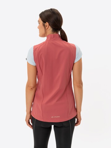VAUDE Sports vest 'Yaras' in Red
