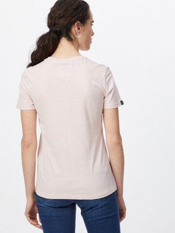 T-shirt Superdry en rose