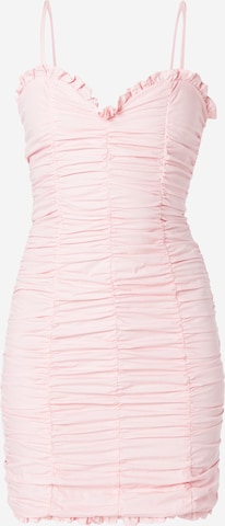 GLAMOROUS - Vestido en rosa: frente
