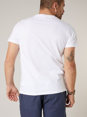 T-Shirt 'MANITO' Deeluxe en blanc