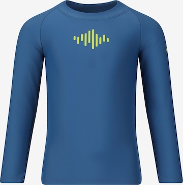 ZigZag Badeshirt 'Crisp' in Blau: Vorderseite