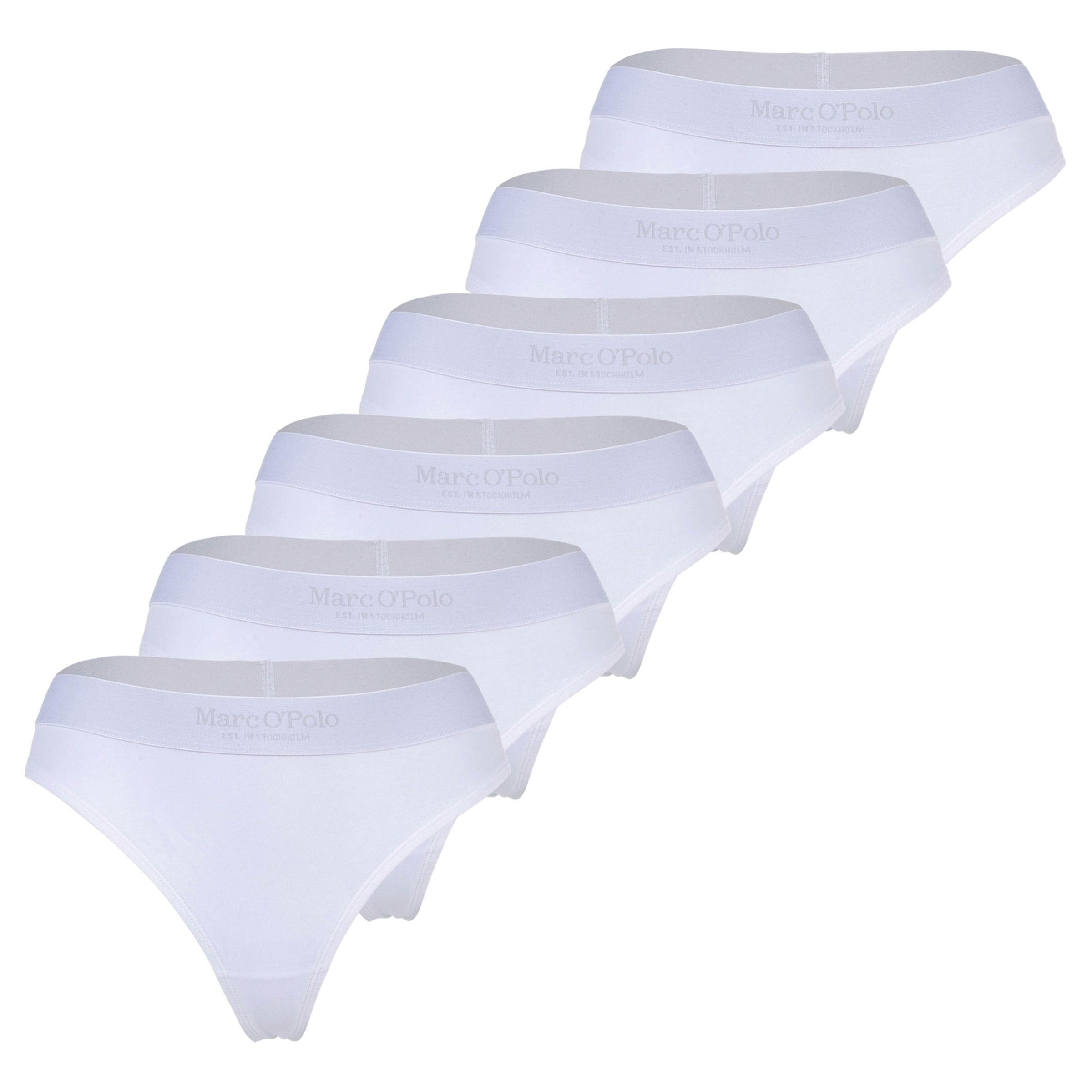 Marc O'Polo Stringi w kolorze biały: przód