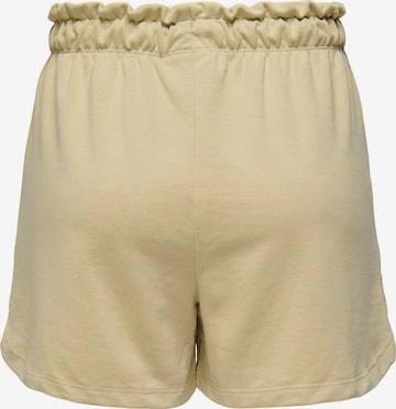 ONLY Regular Pants 'ZOEY' in Beige