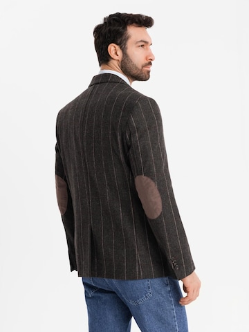 Ombre Slim fit Blazer in Brown
