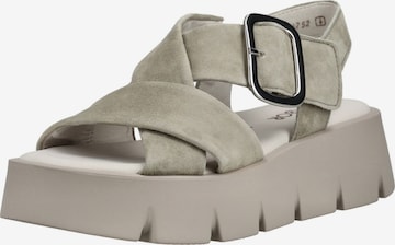 Sandales GABOR en gris : devant